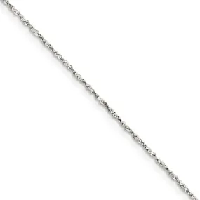 0.5mm, Sterling Silver, Twisted Serpentine Chain, 18 inch