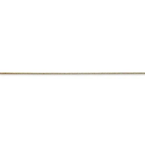 14KT GOLD 0.5MM BOX CHAIN NECKLACE - 4 LENGTHS