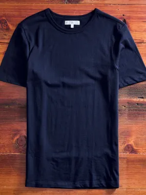 1950s "Good Originals" 5.5oz Loopwheel T-Shirt in Ink Blue