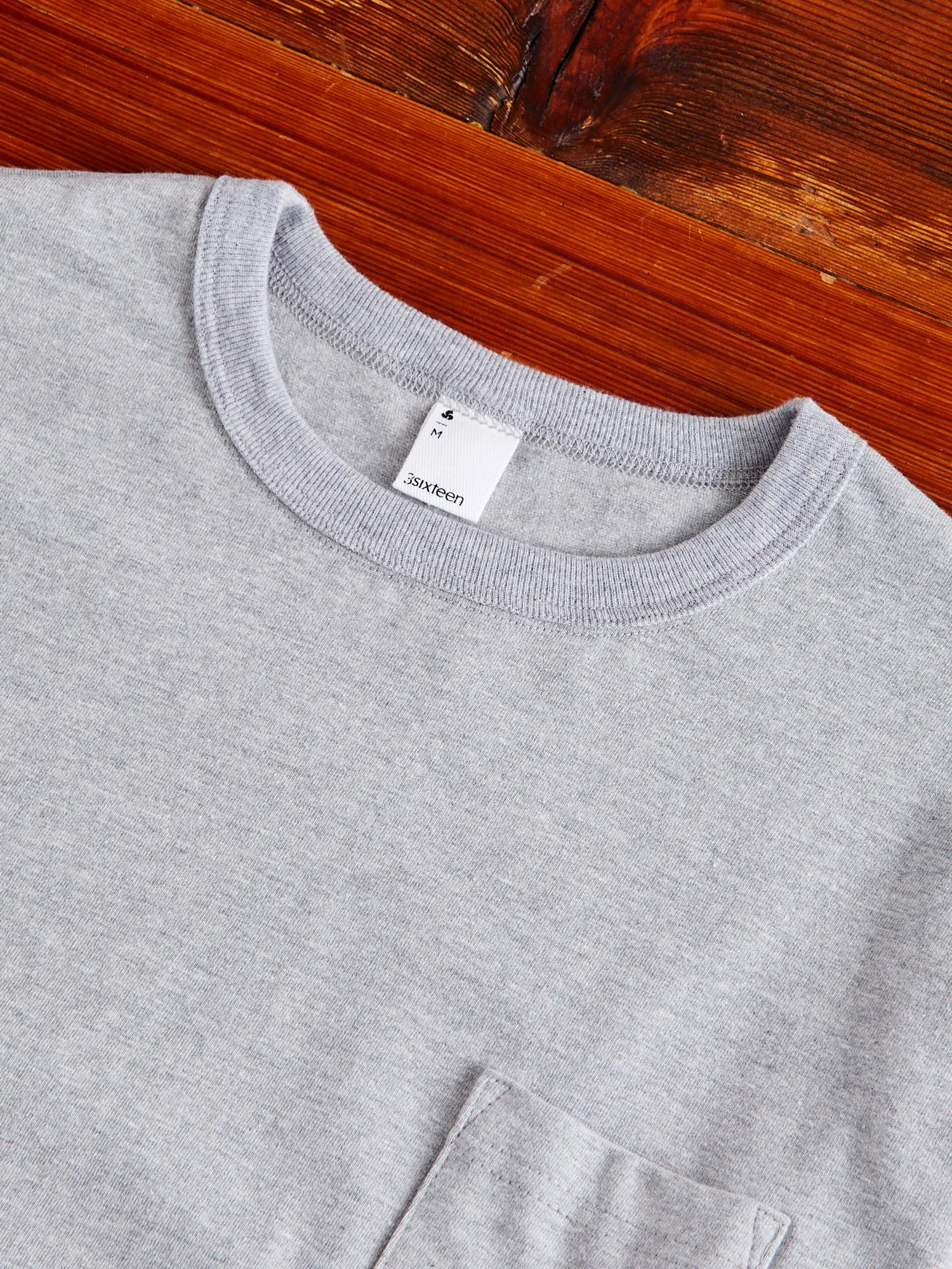 2-Pack Heavyweight Pocket T-Shirts in Heather Grey