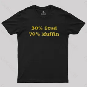 30 Stud 70 Muffin T-Shirt