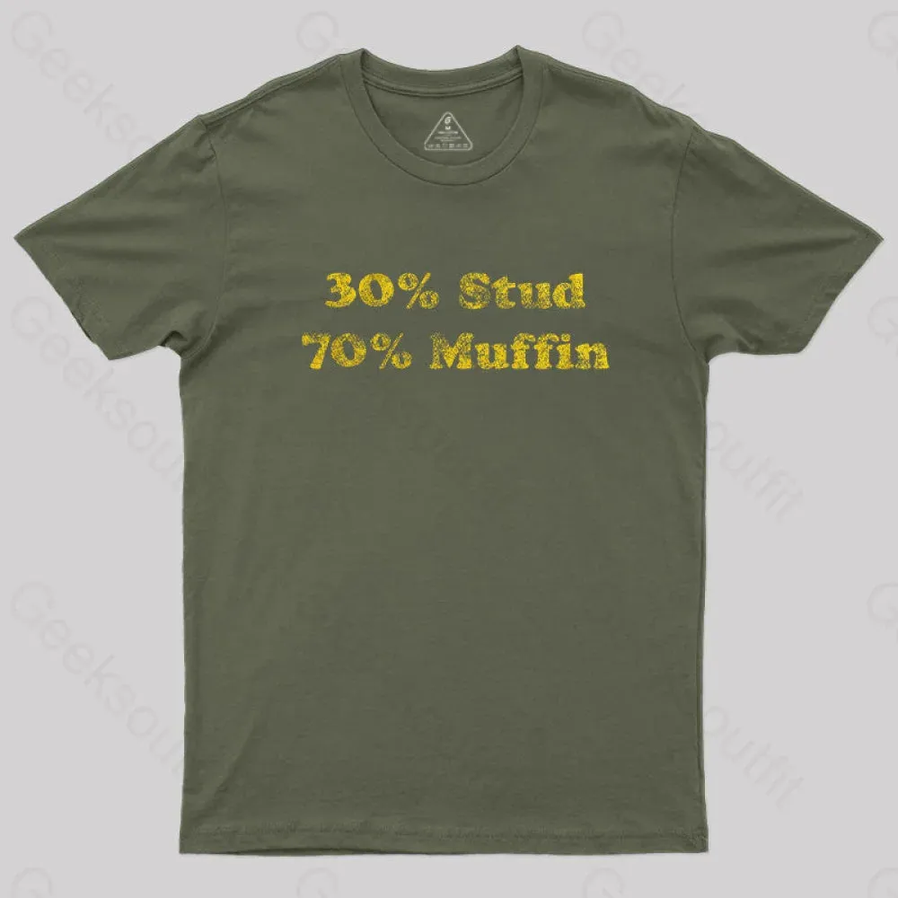 30 Stud 70 Muffin T-Shirt