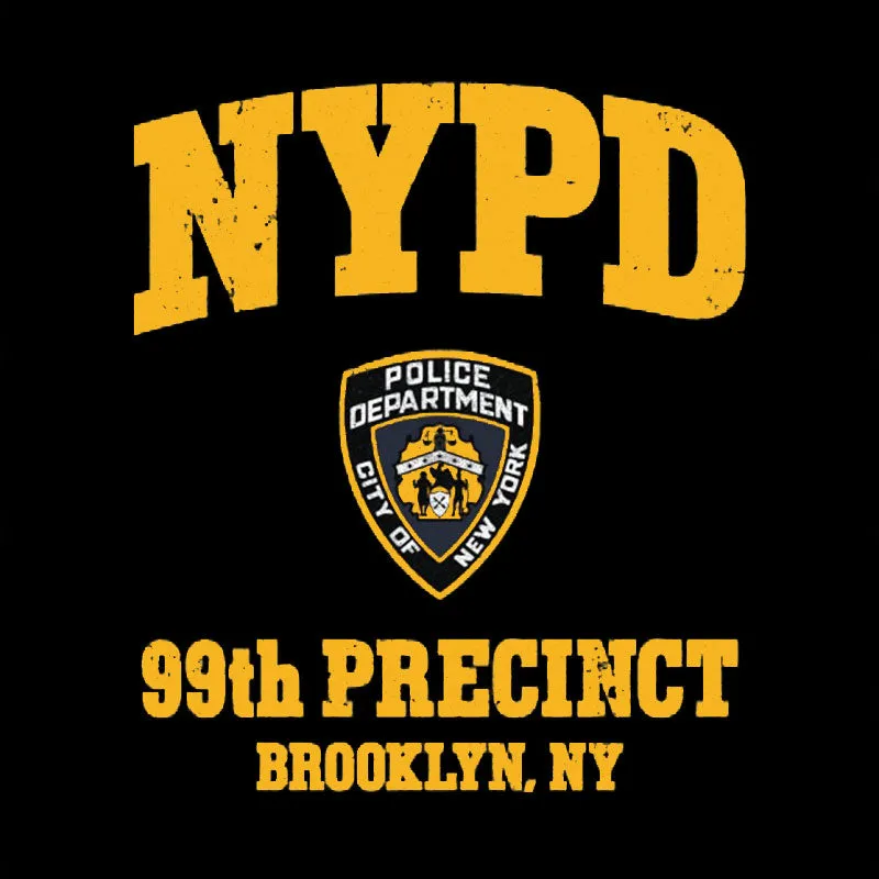 99th Precinct Brooklyn NY Geek T-Shirt