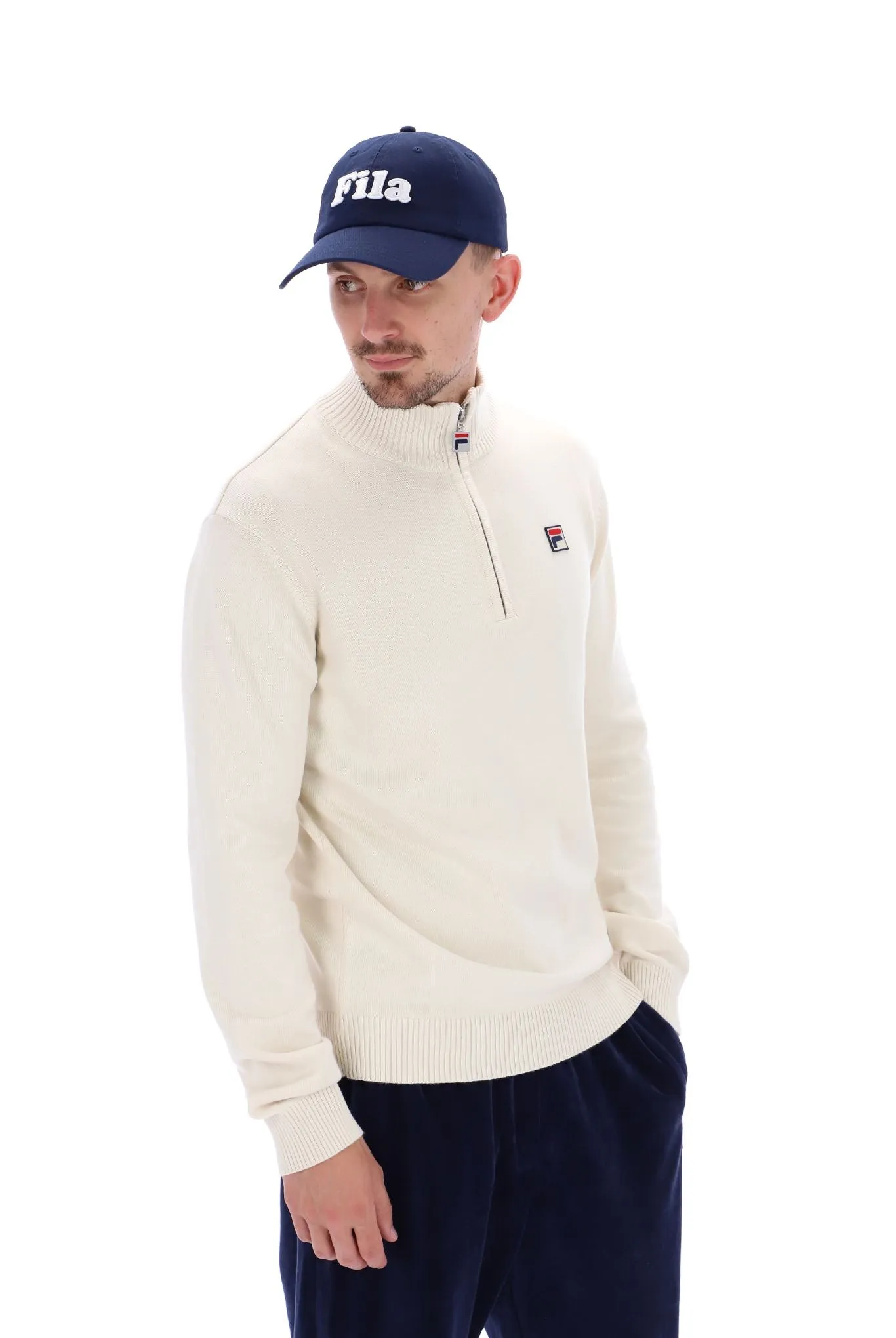 Alesi 1/4 Zip Up Knit Jumper