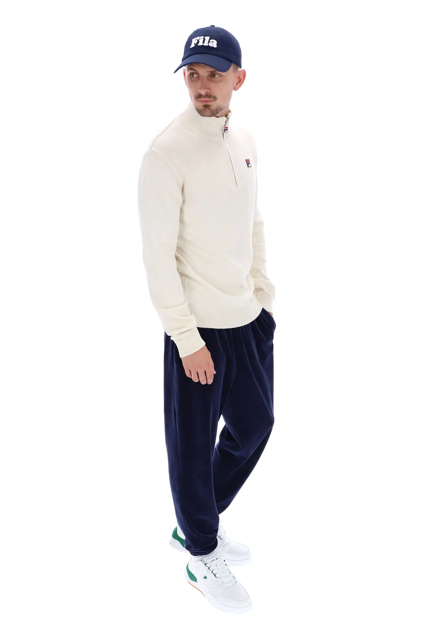 Alesi 1/4 Zip Up Knit Jumper