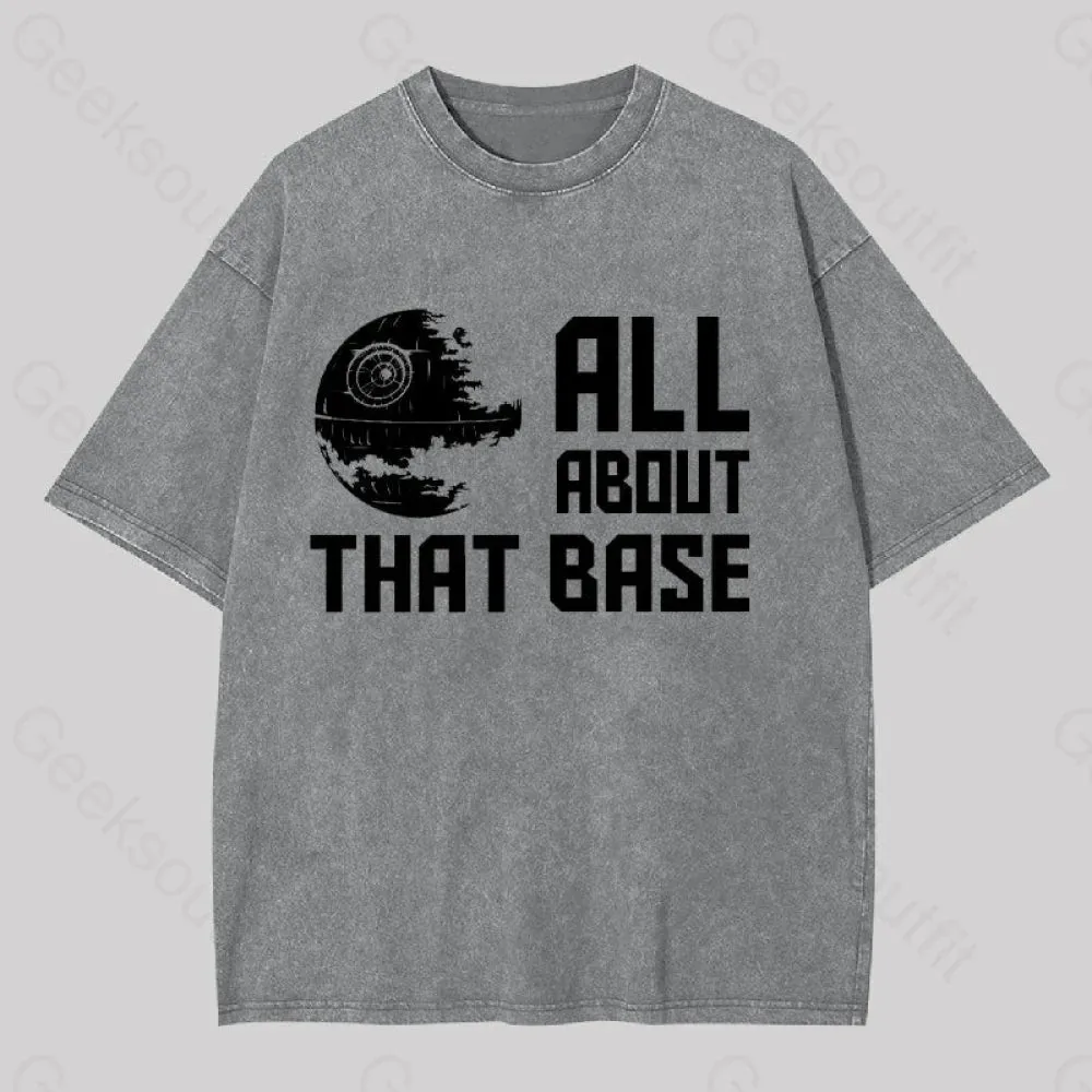 All About That Base Geek Washed T-shirt