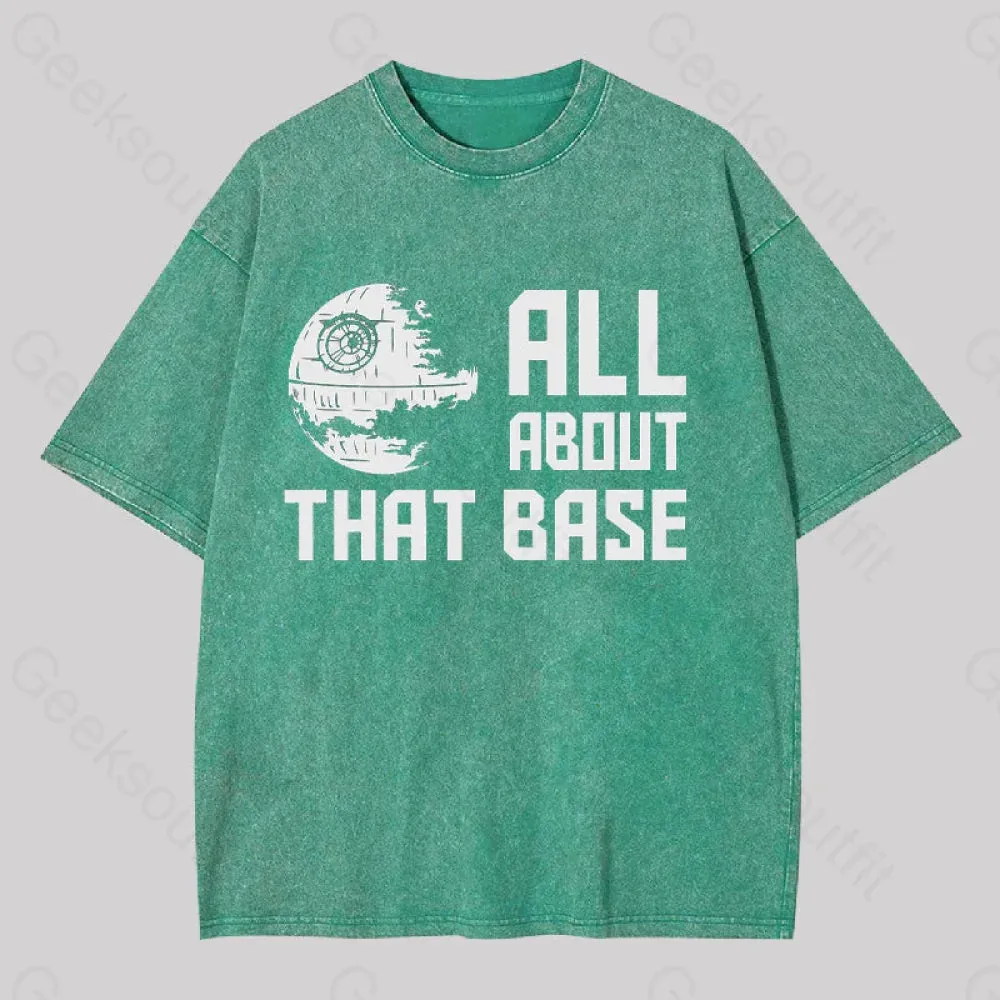 All About That Base Geek Washed T-shirt