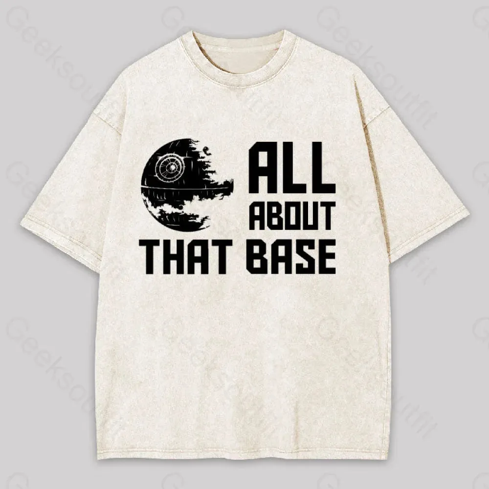 All About That Base Geek Washed T-shirt