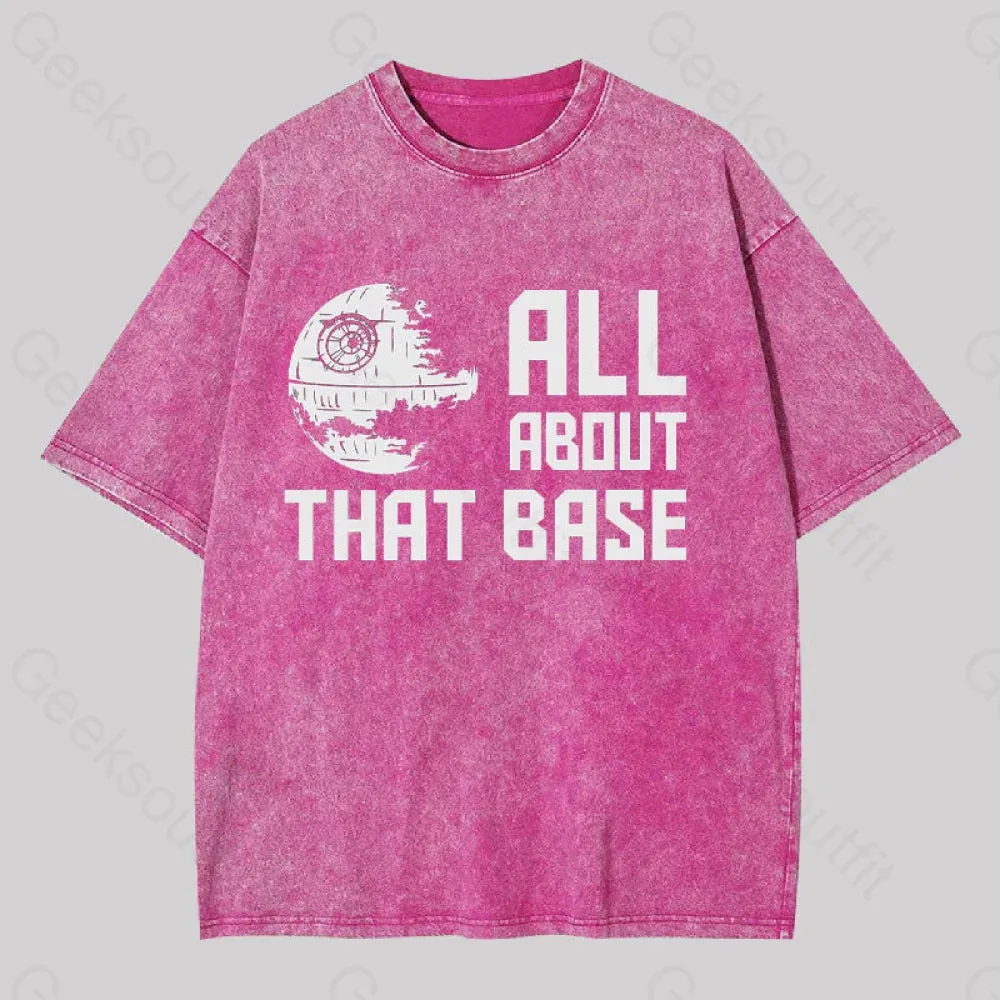 All About That Base Geek Washed T-shirt