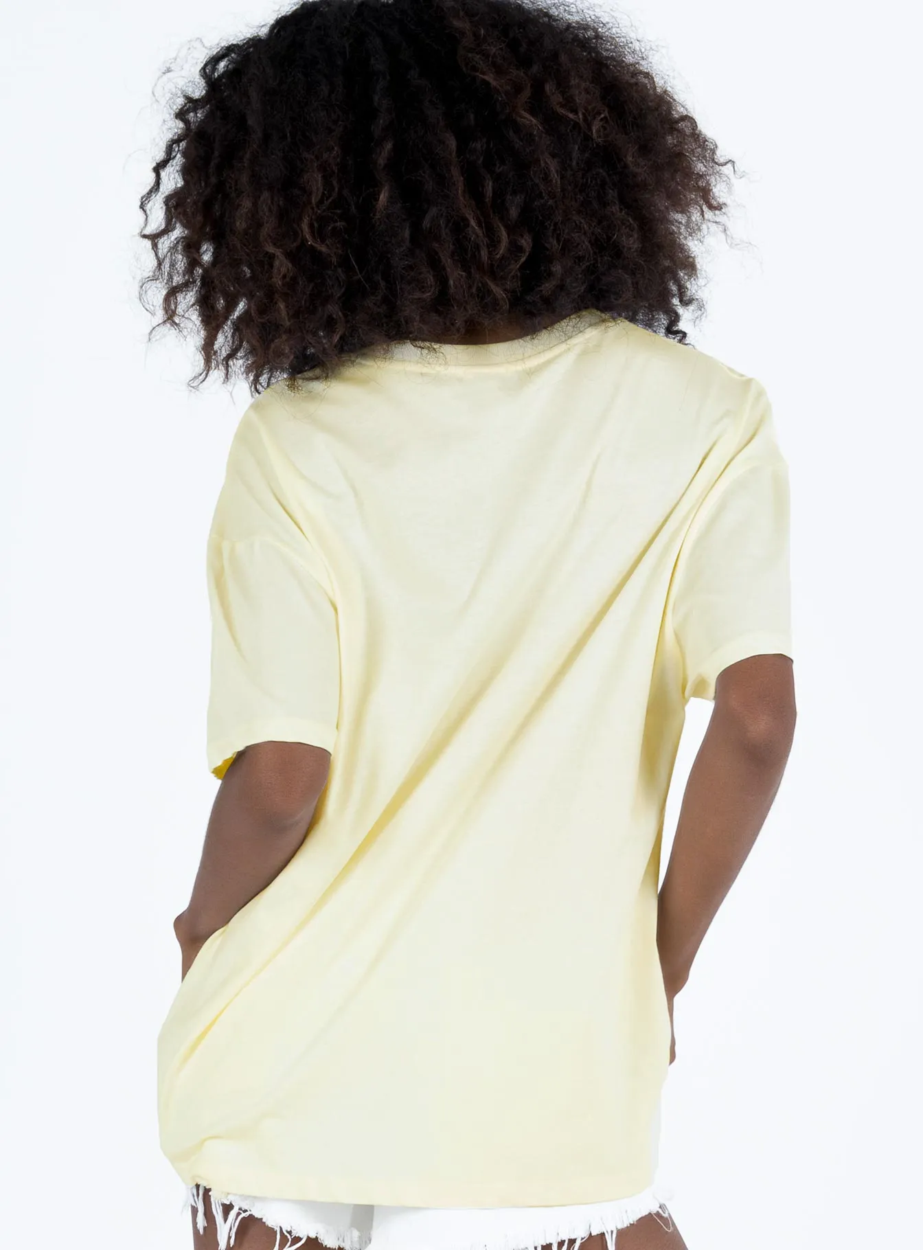 Aloha Oversized Tee Ivory