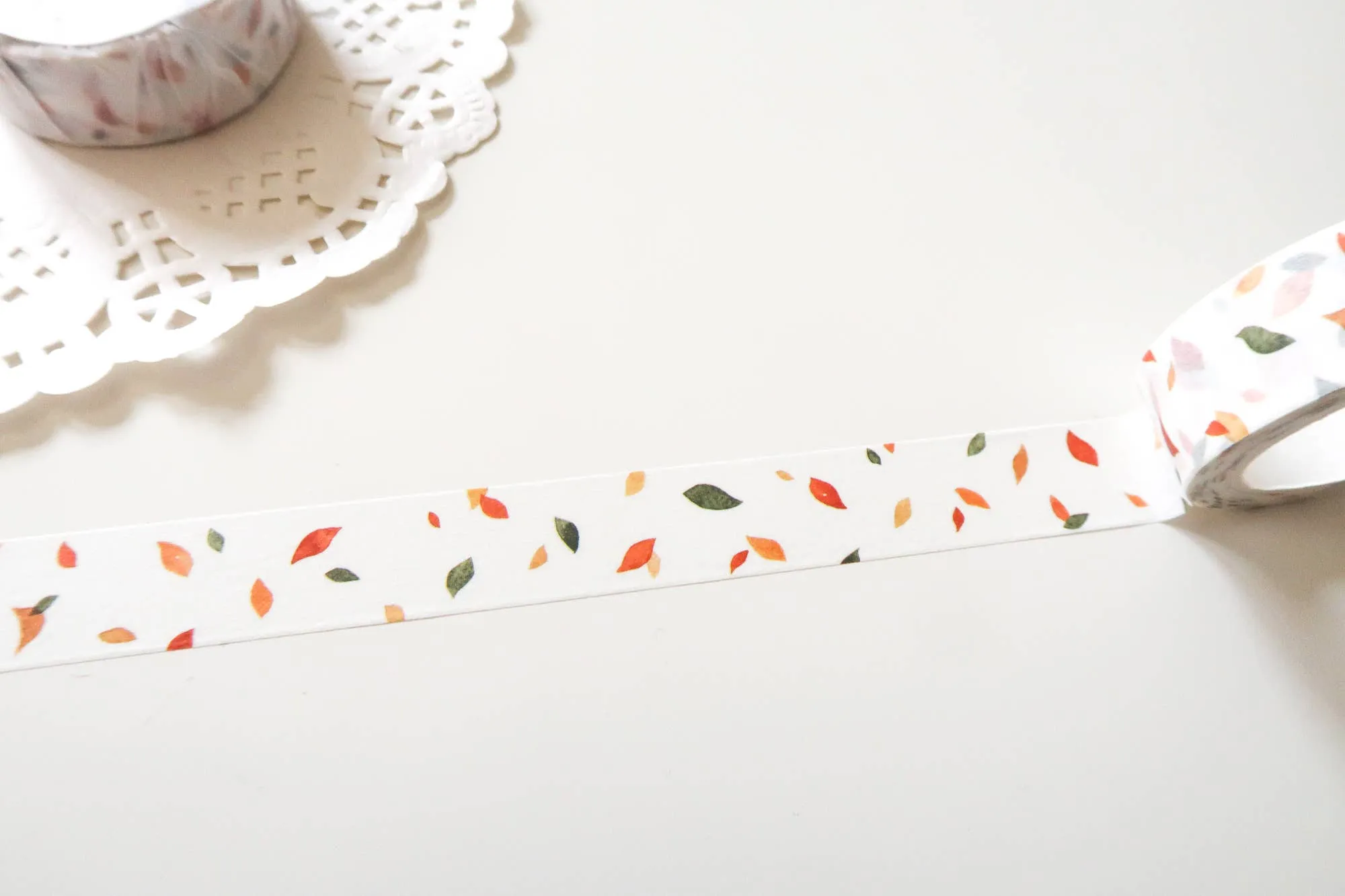 Amber Leaves Washi Tape