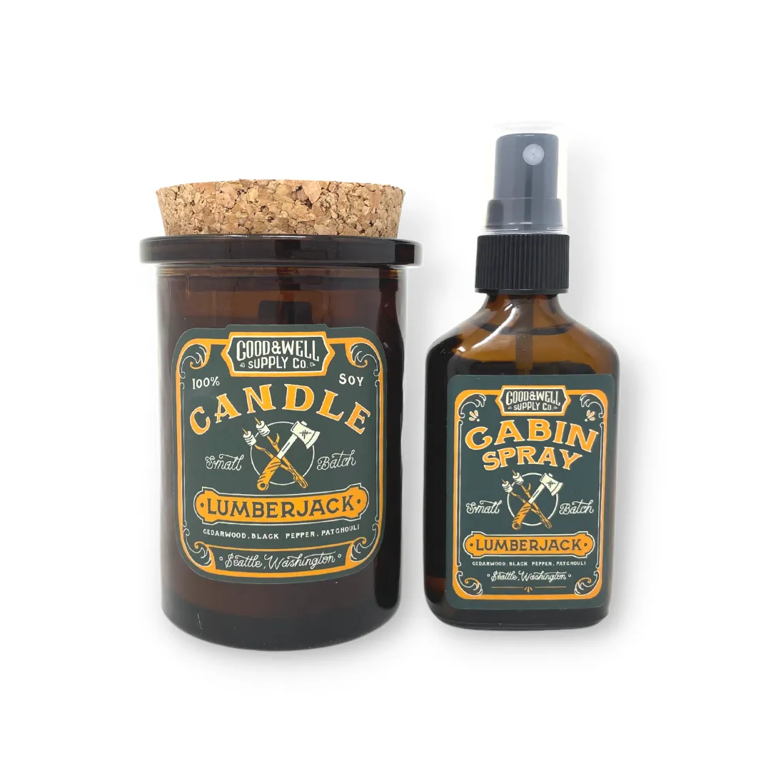 Apothecary Candle & Cabin Spray Bundle