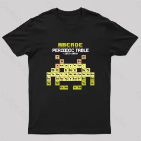 Arcade Periodic Table Nerd T-Shirt