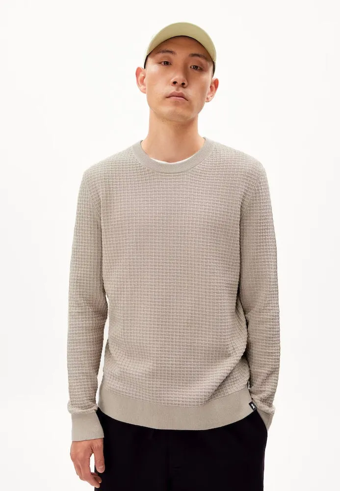 ARMEDANGELS Graanmo jumper sand stone men