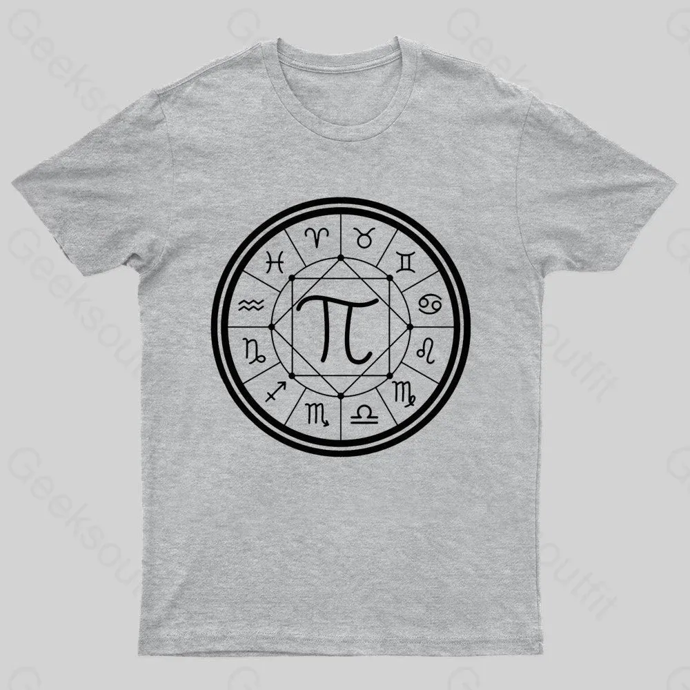 Astrology Of Pi Symbol Geek T-Shirt