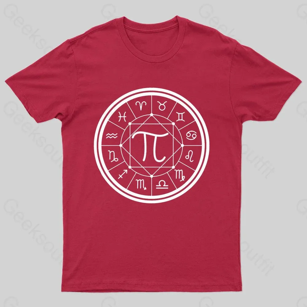 Astrology Of Pi Symbol Geek T-Shirt