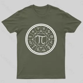 Astrology Of Pi Symbol Geek T-Shirt