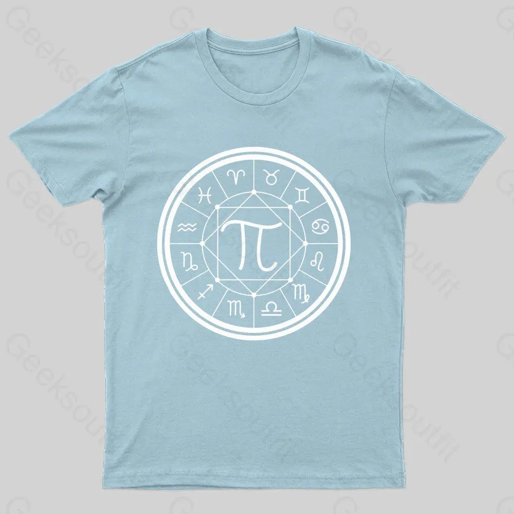 Astrology Of Pi Symbol Geek T-Shirt