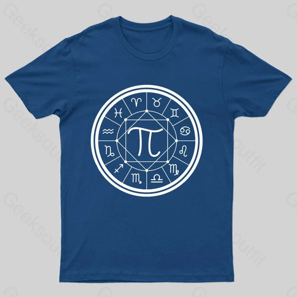 Astrology Of Pi Symbol Geek T-Shirt