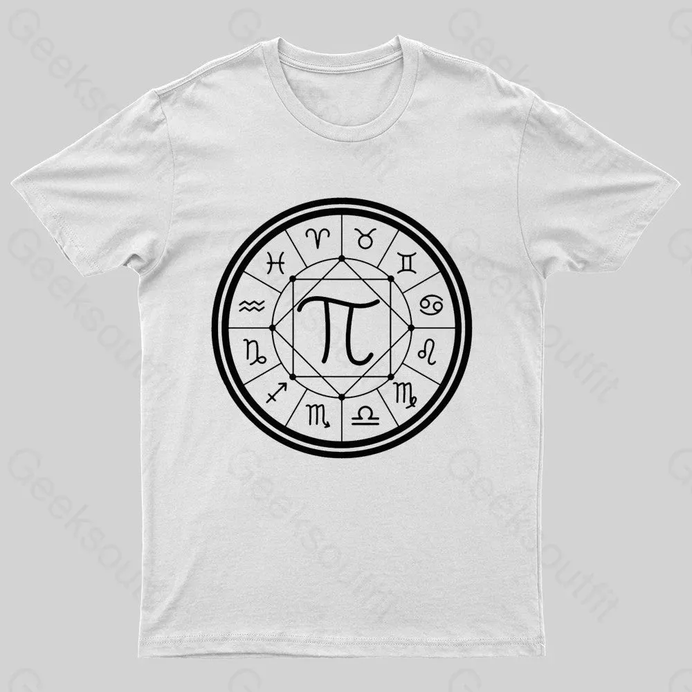 Astrology Of Pi Symbol Geek T-Shirt