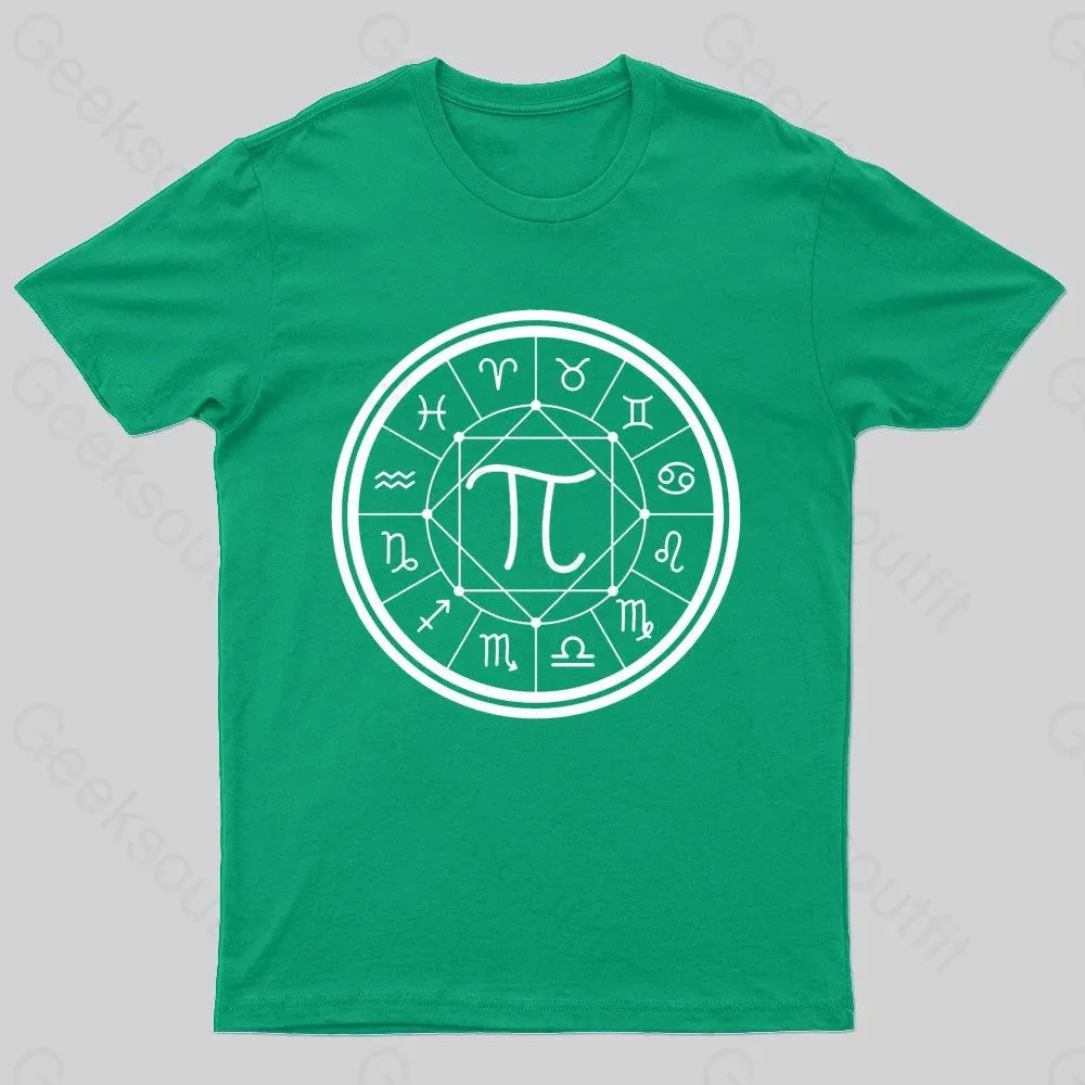 Astrology Of Pi Symbol Geek T-Shirt