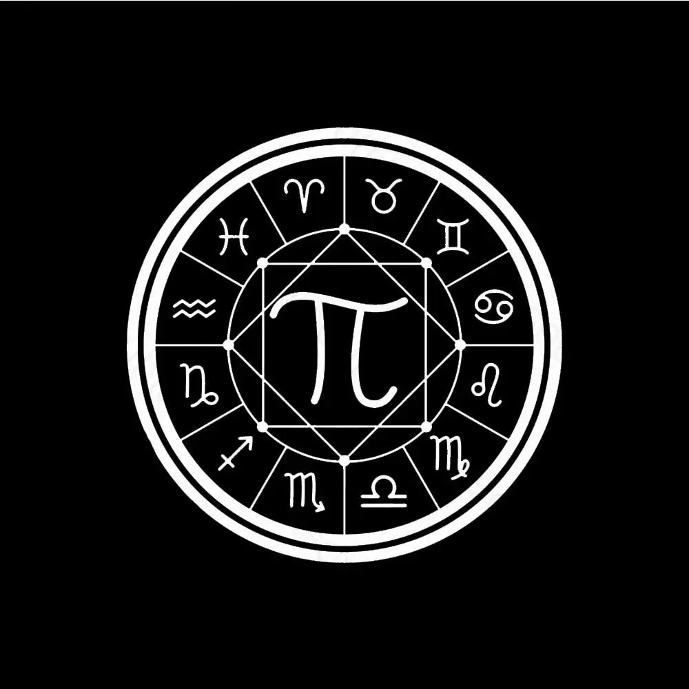 Astrology Of Pi Symbol Geek T-Shirt