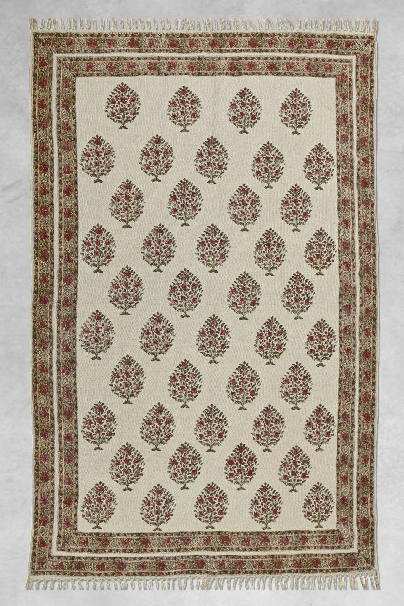 AUTUMN - BLOCK PRINTED RUG