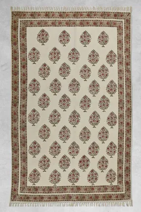 AUTUMN - BLOCK PRINTED RUG