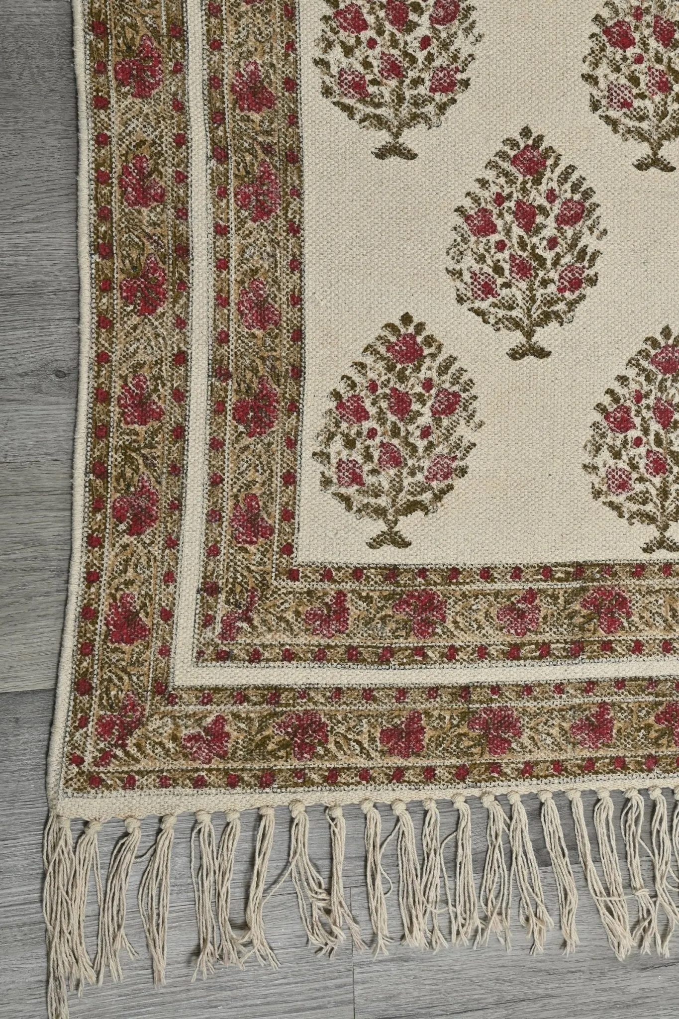 AUTUMN - BLOCK PRINTED RUG