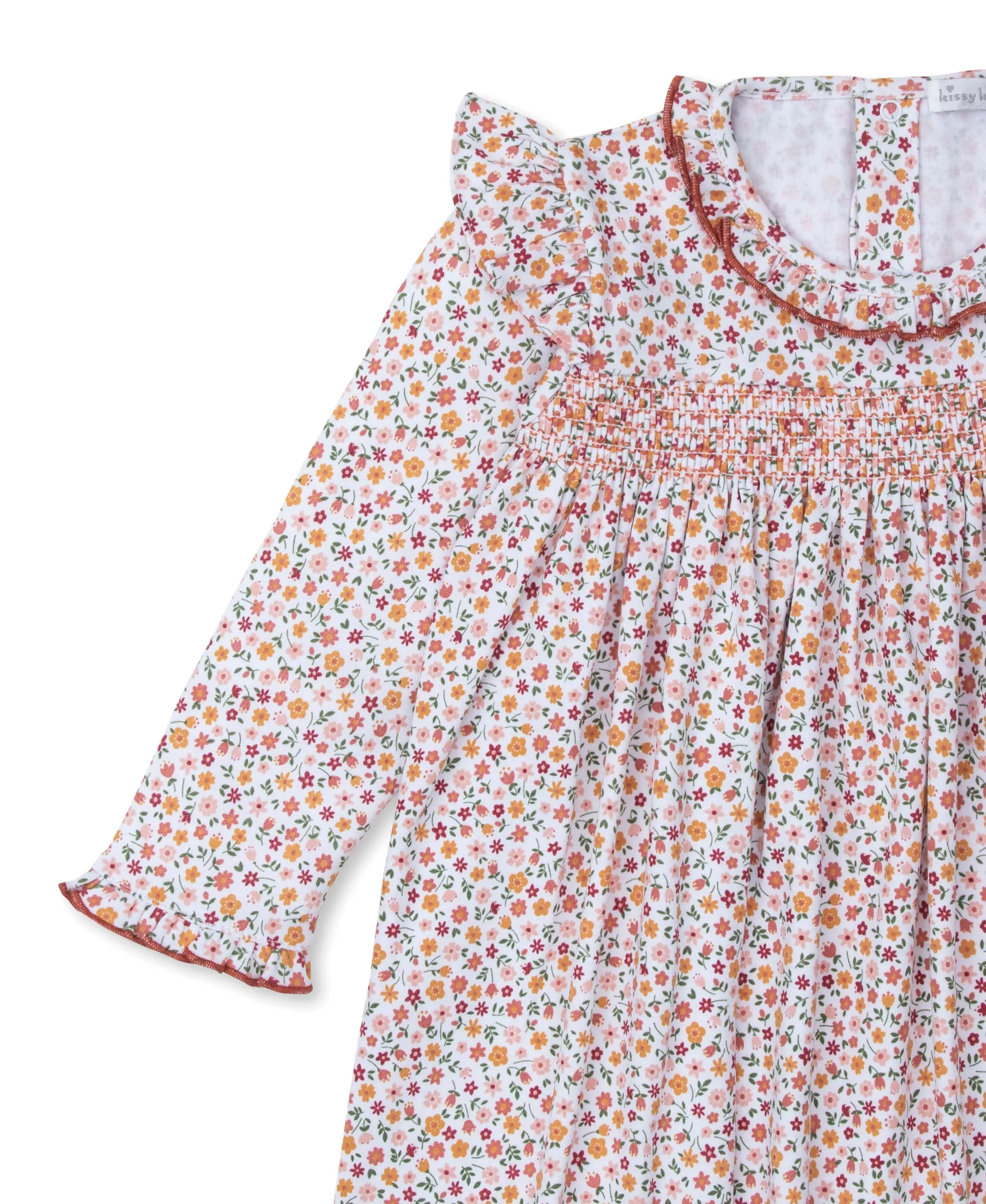 Autumn Blossoms Toddler Dress Set