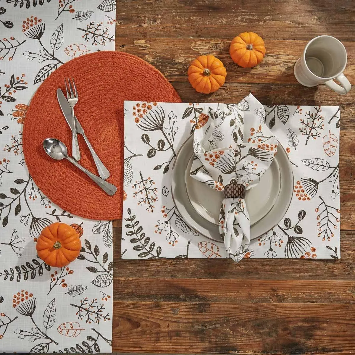 Autumn Foliage Table Runner