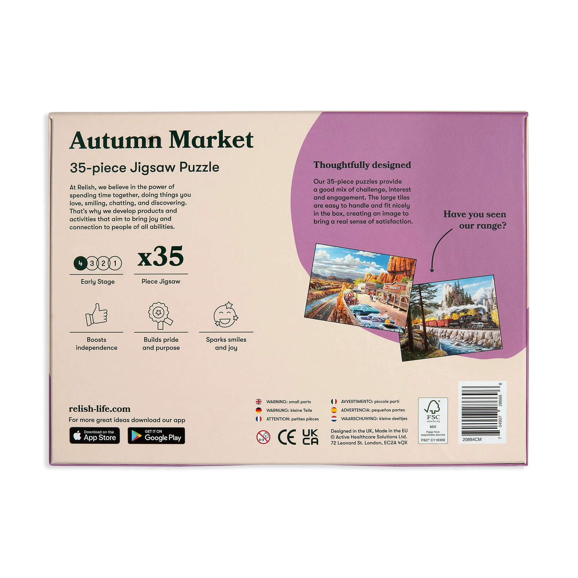 Autumn Market Jigsaw