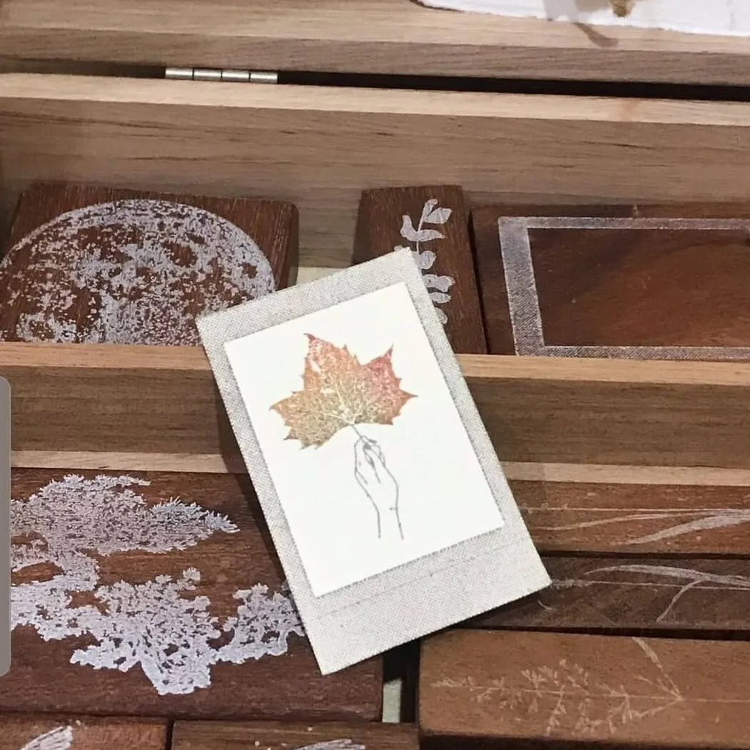 Autumn Rubber Stamp