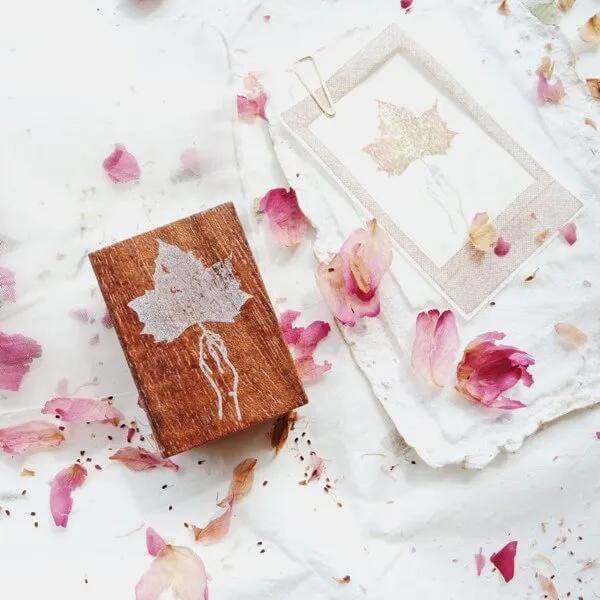 Autumn Rubber Stamp