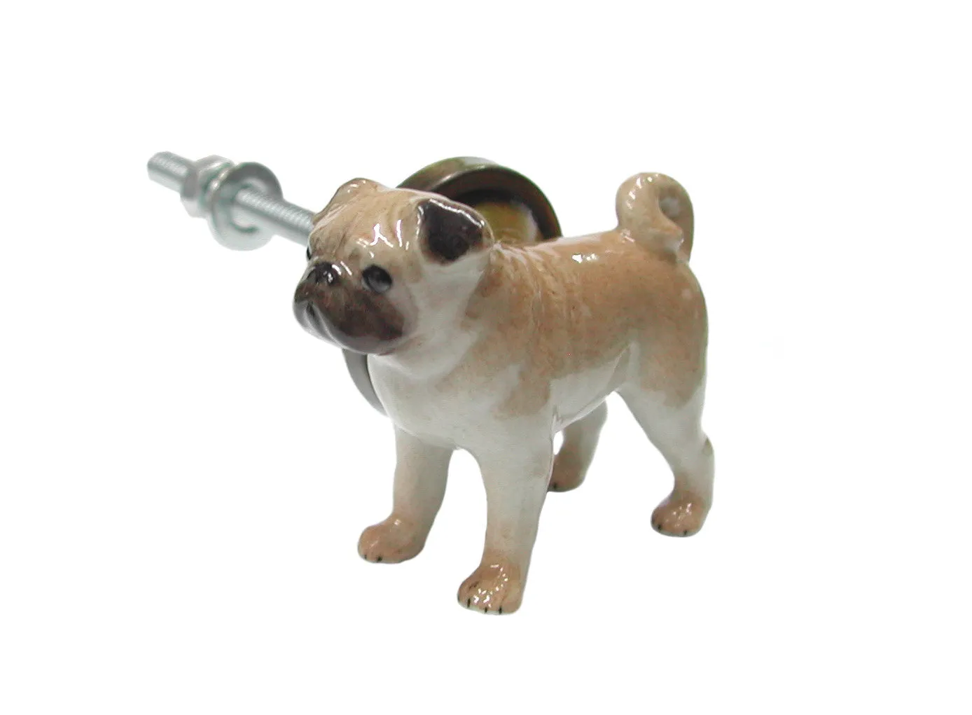 Autumn Sale - Pug Doorknob