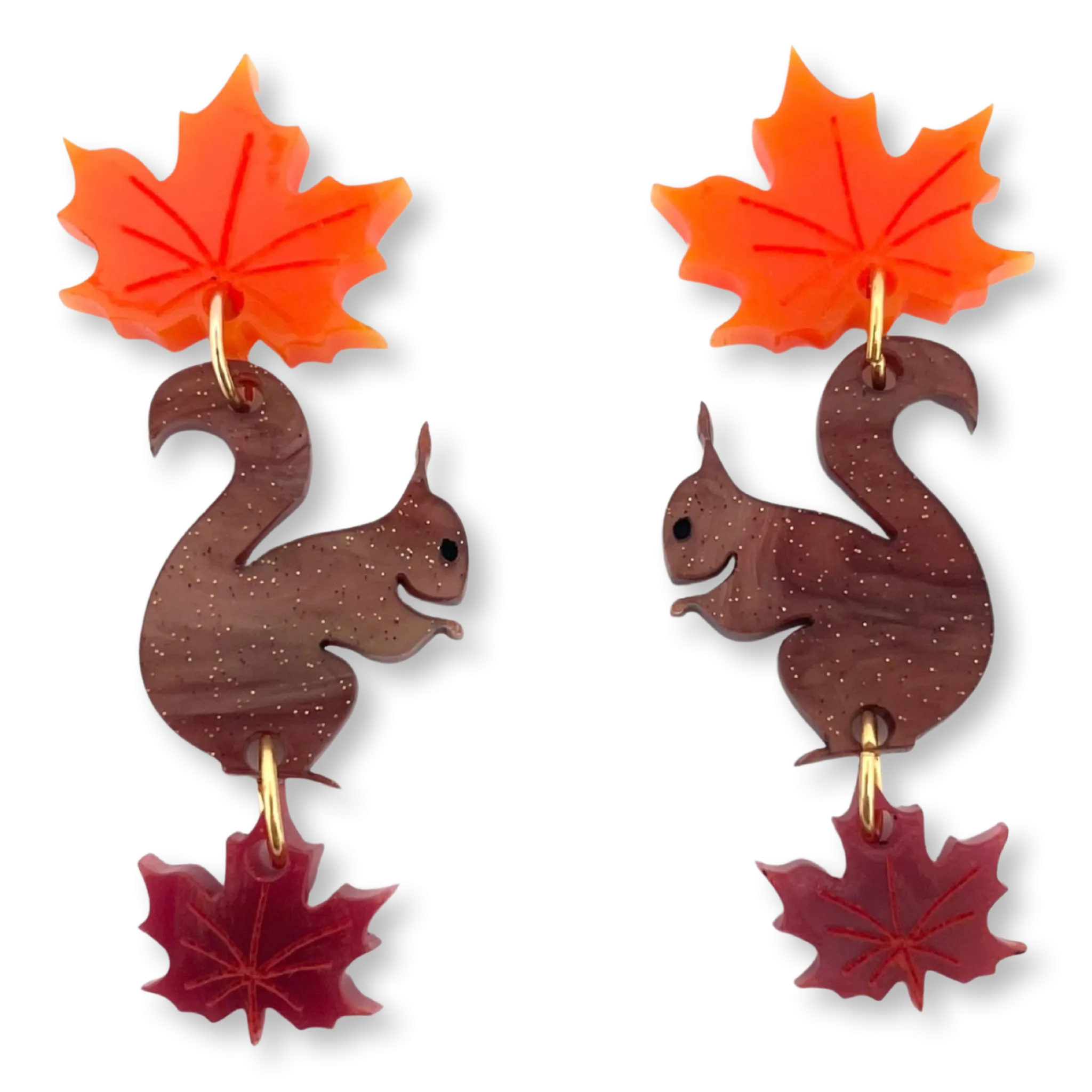 Autumn Sprig - Earrings