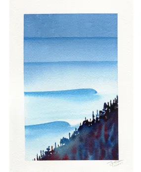 Autumn Swell. Original illustration