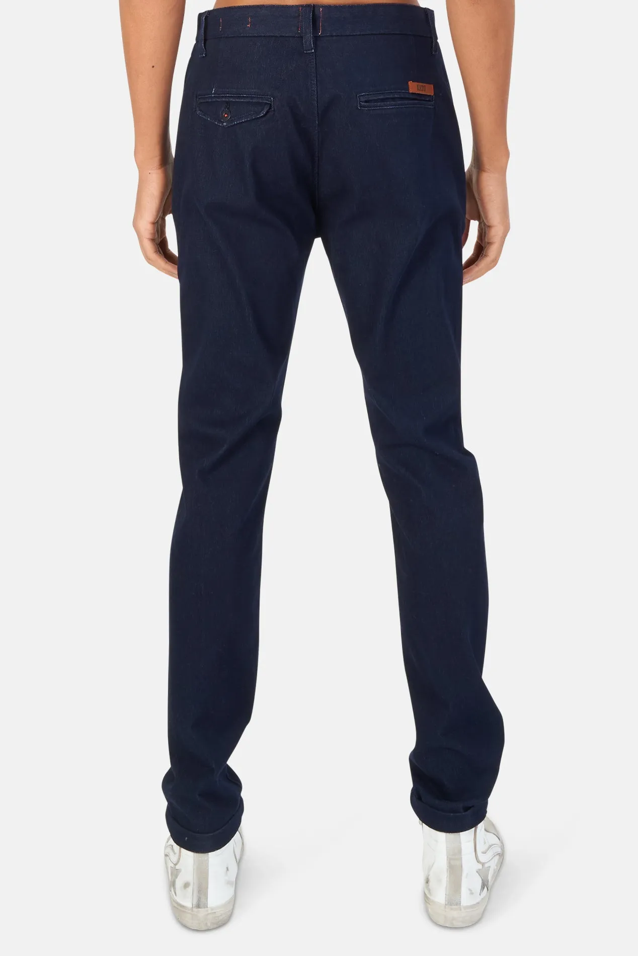 Axe Chino Pants Denit Navy