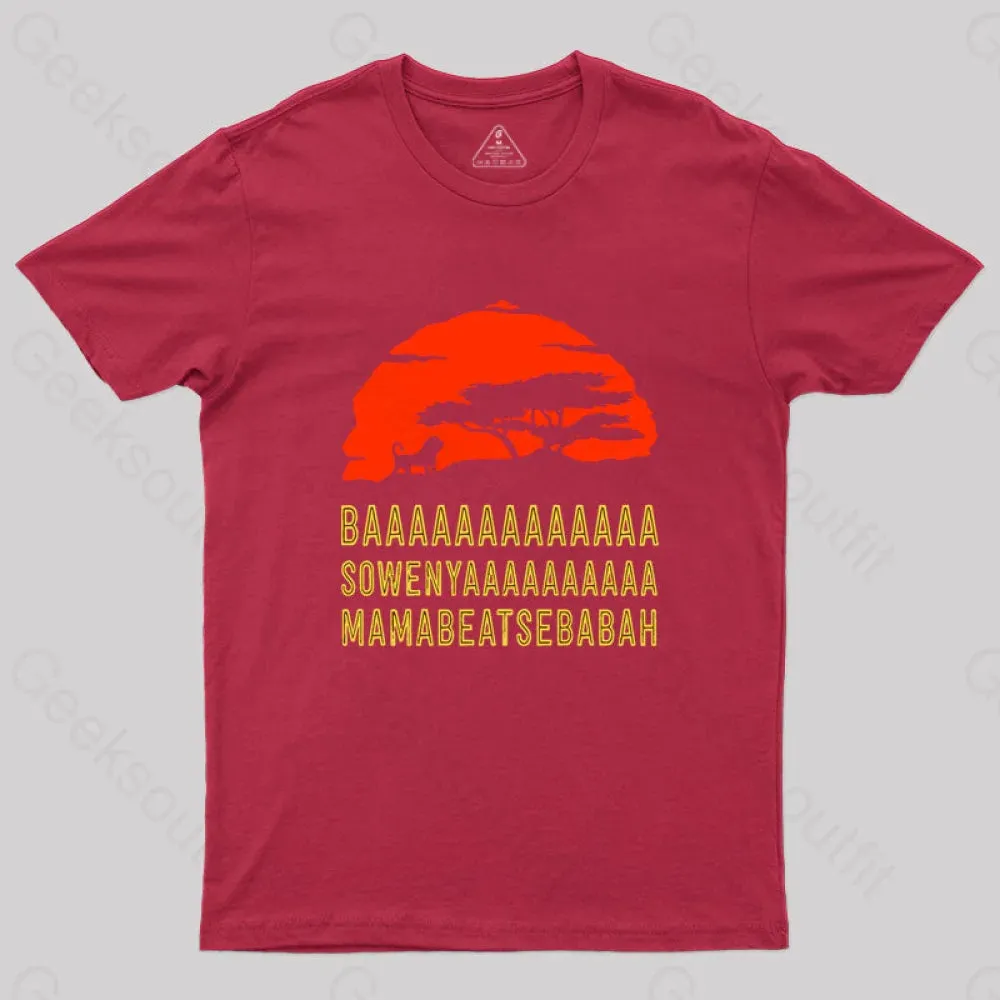 Baaa Sownyaaa Mamabeatsebabah T-Shirt