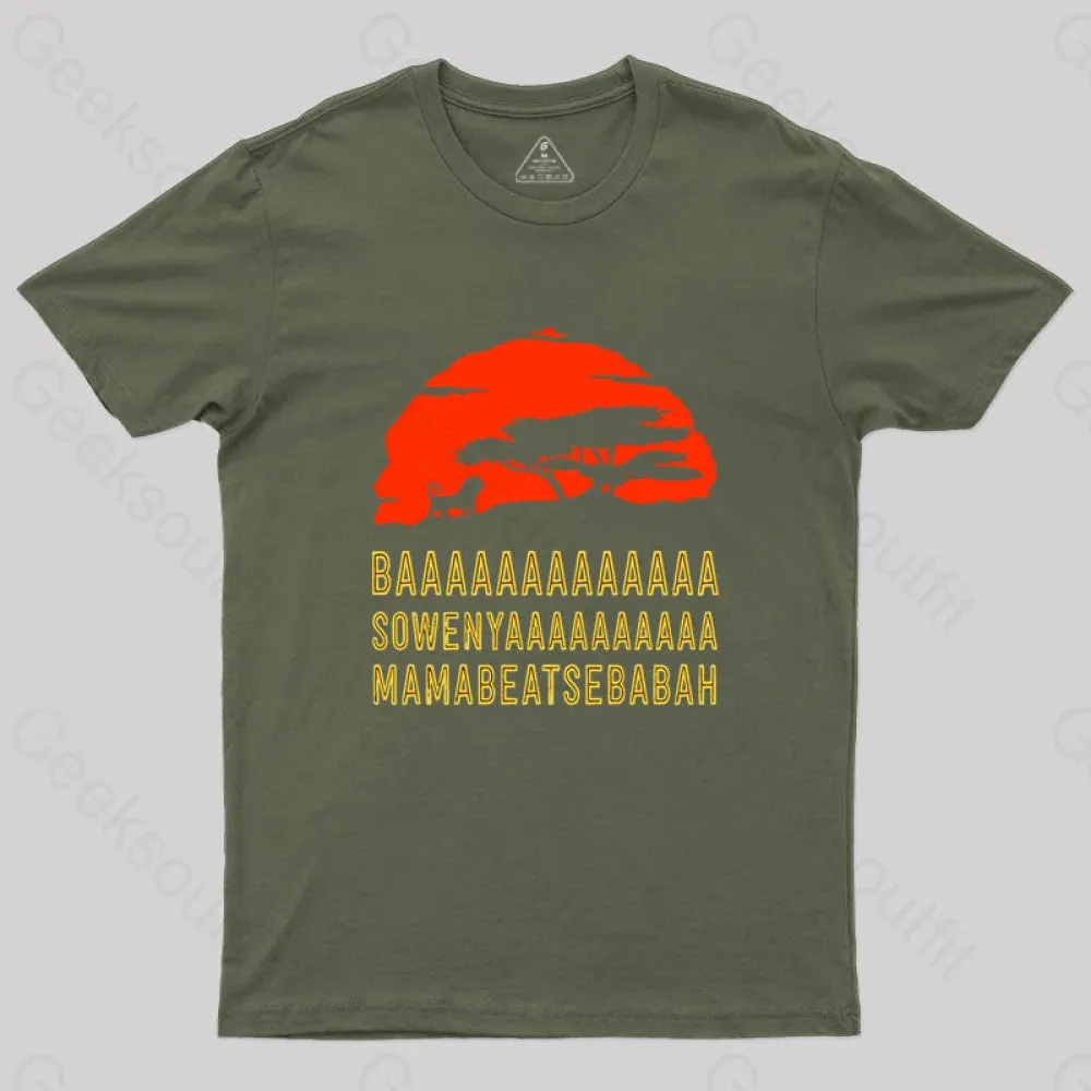 Baaa Sownyaaa Mamabeatsebabah T-Shirt