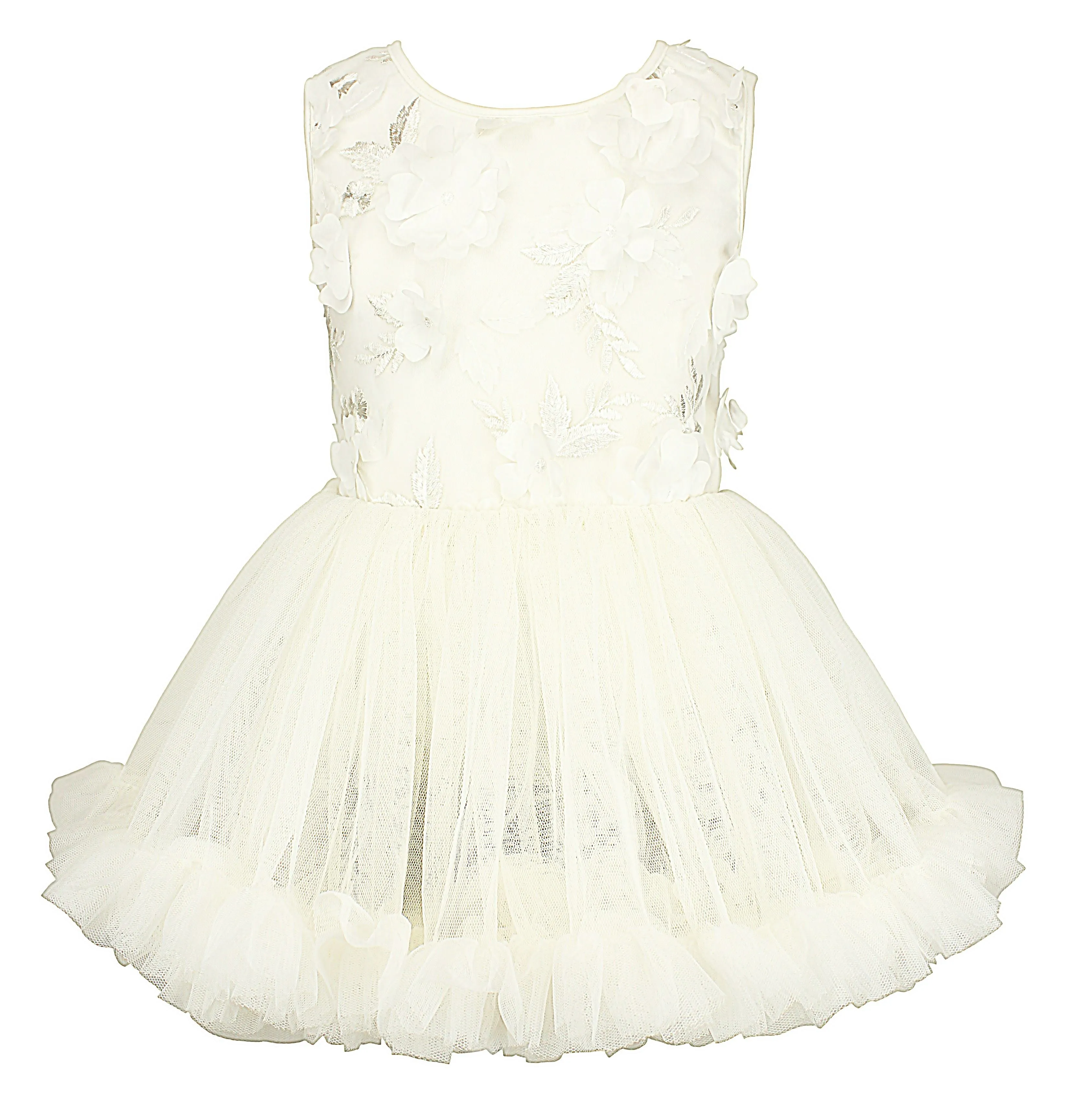 Baby White Flower Girl Dress