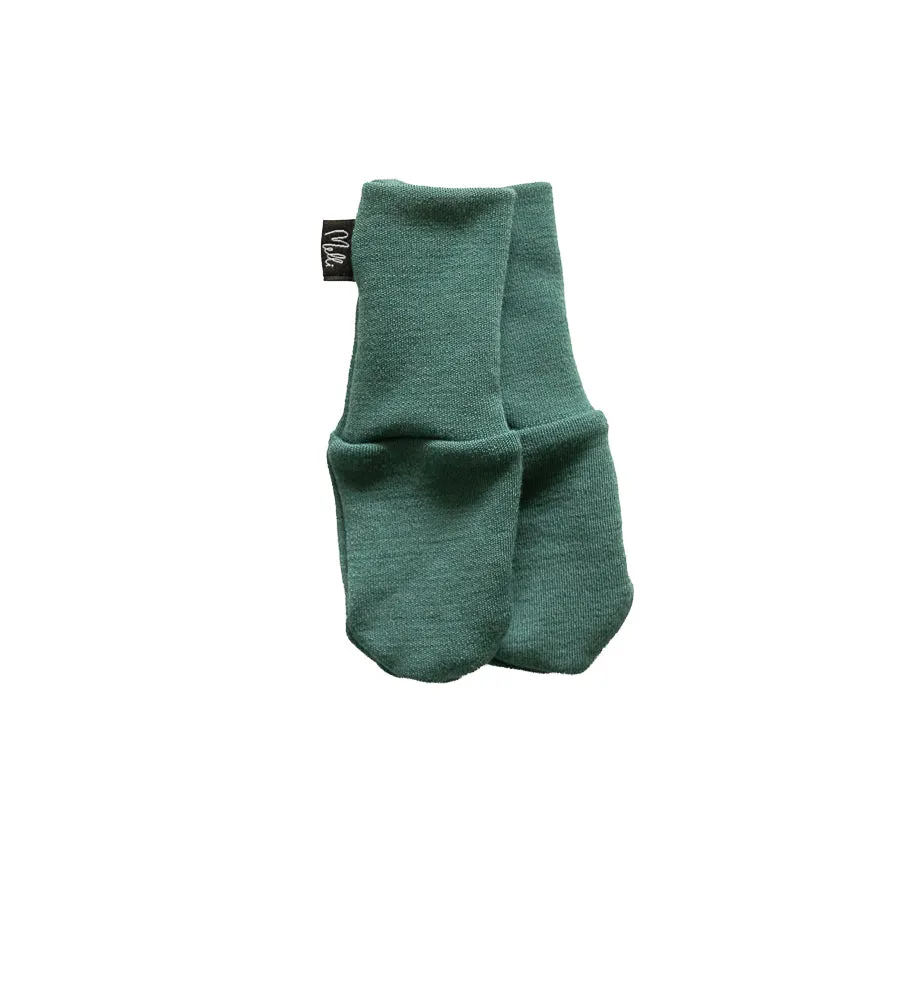 Baby's Merino Mittens Sage Green