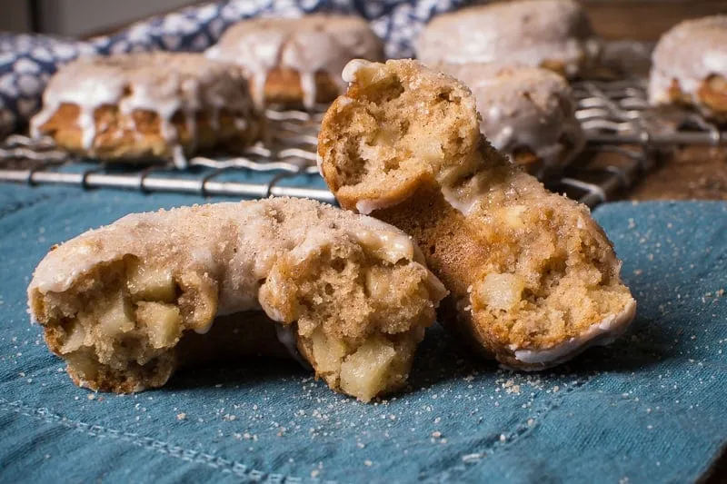 Baked Apple Donuts