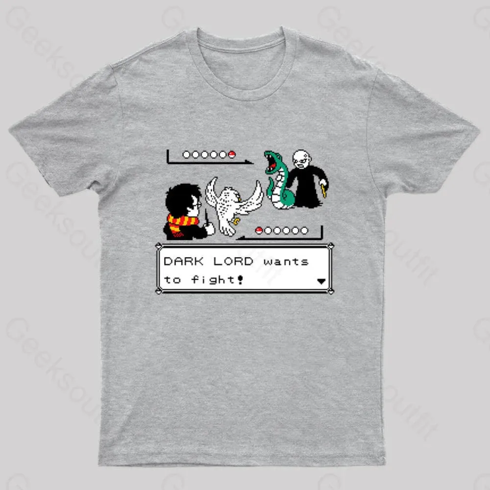 Batalla a Muerte Con Varitas Nerd T-Shirt