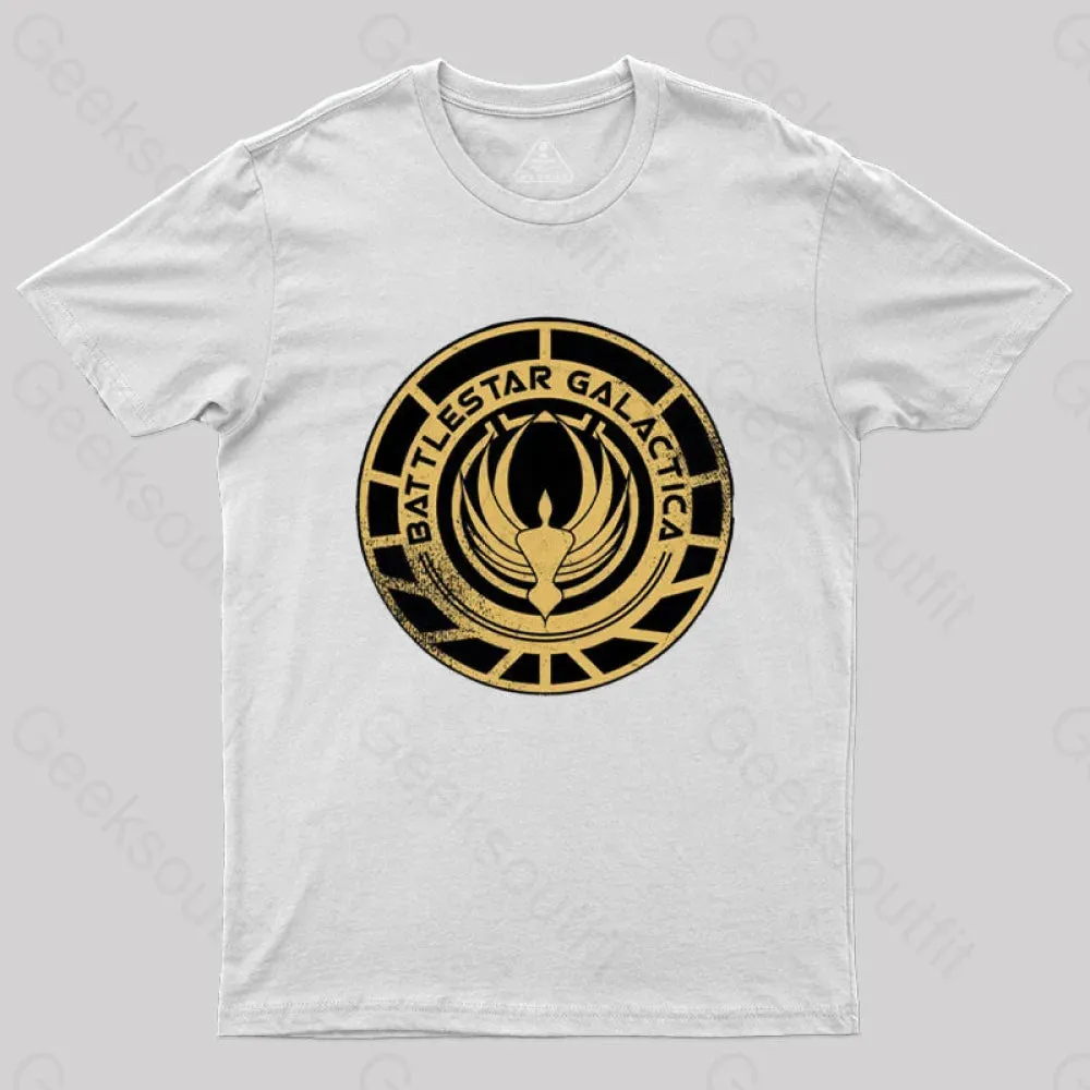 Battlestar Galactica Patch T-Shirt