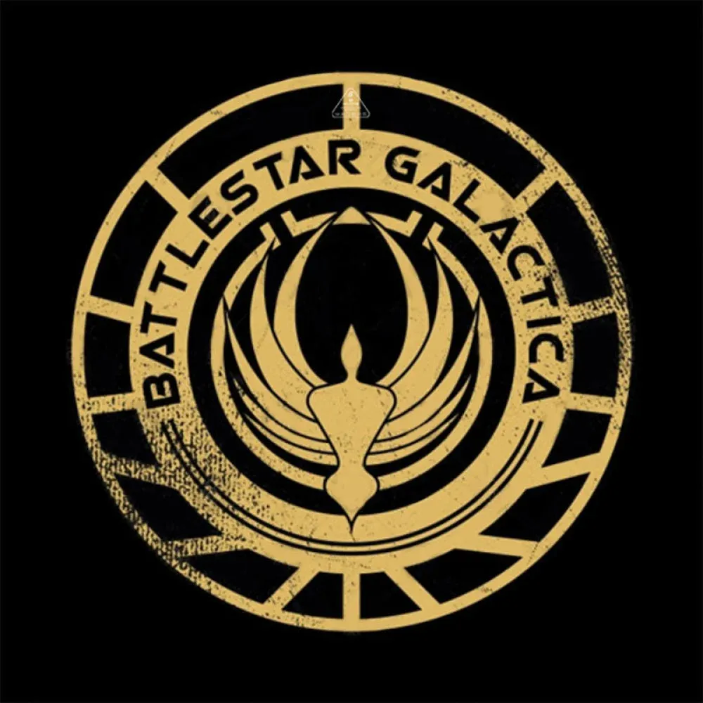 Battlestar Galactica Patch T-Shirt