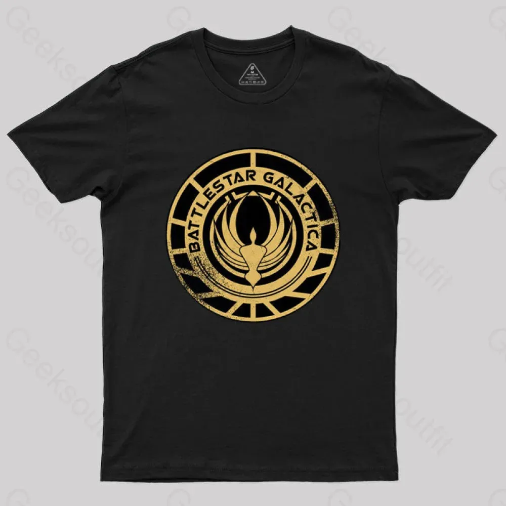 Battlestar Galactica Patch T-Shirt