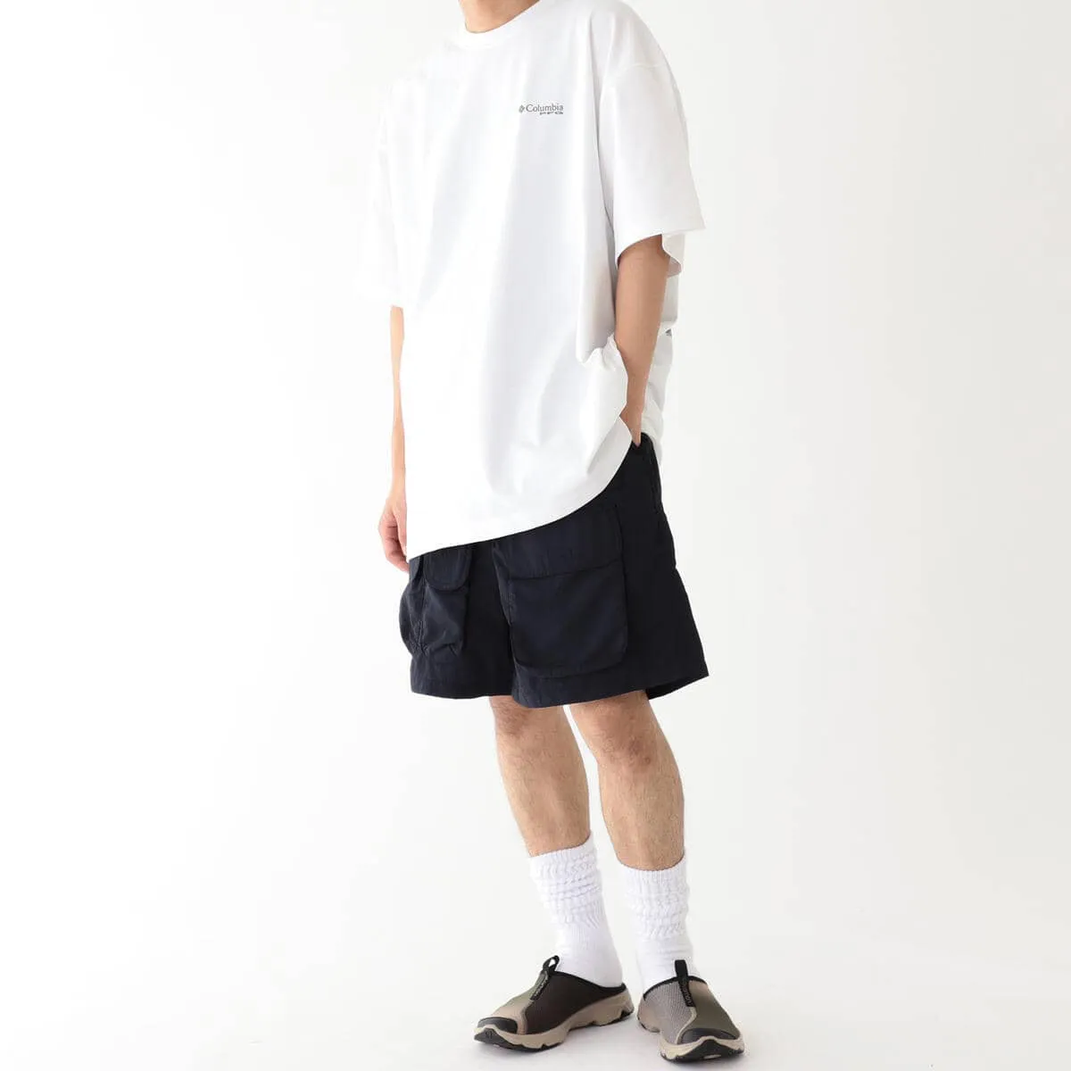 BEAMS x COLUMBIA Limited Edition Shorts Navy