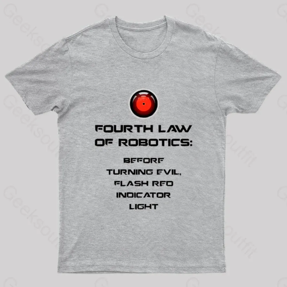 Before Turning Evil Flash Red Indicator Light Geek T-Shirt