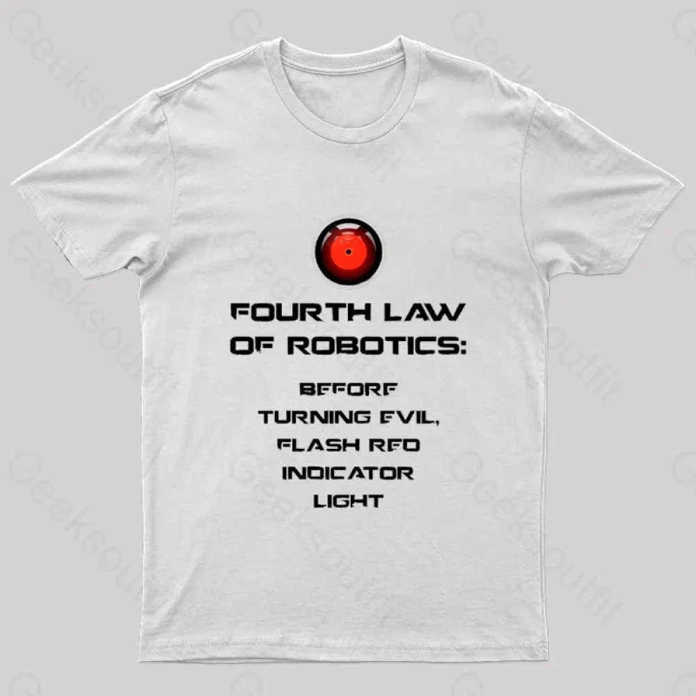 Before Turning Evil Flash Red Indicator Light Geek T-Shirt